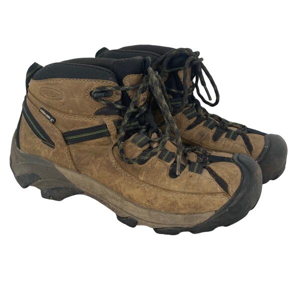 Keen Men's Targhee II Waterproof Leather Hiking Boots Size 7 - Picture 1 of 10